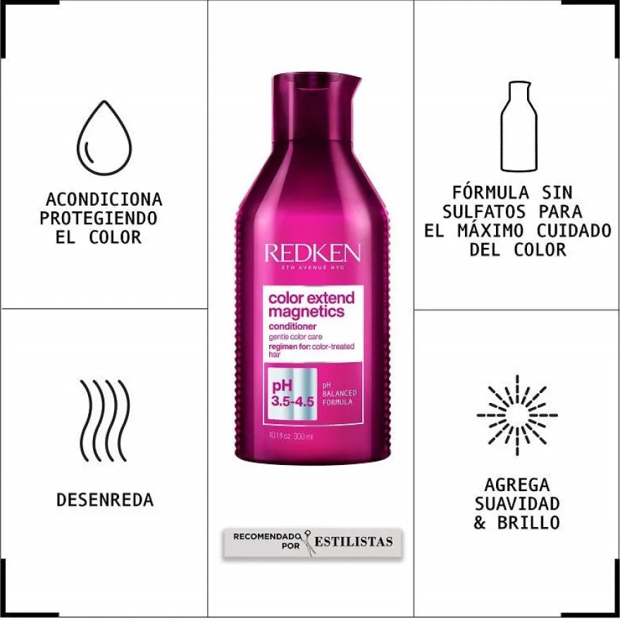Redken Color Extend Magnetics Acondicionador 300ml