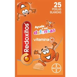 REDOXITOS Vitaminas y Defensas 25 Perlas Blandas sabor Naranja