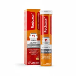 REDOXON Advance Defensas 50+ Sabor Naranja 15 Comprimidos Efervescentes