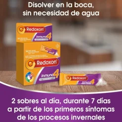 REDOXON Inmuno 4 Vitaminas Defensas Naturales 14 Sobres