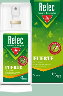 Relec Fuerte Sensitive Repelente Mosquitos Spray 75ML