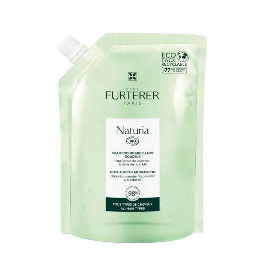 RENE FURTERER Naturia Champú Micelar Suave Eco Recarga 400 ml