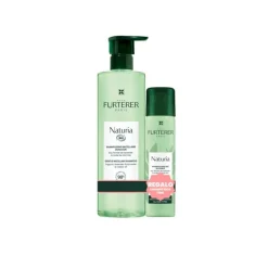 RENE FURTERER Naturia Champú Micelar Suave 400 ml +Champú Seco 75 ml REGALO