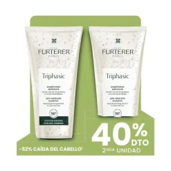 René Furterer Champú Anticaída Triphasic 2ª ud 40% dto 2x200 ml