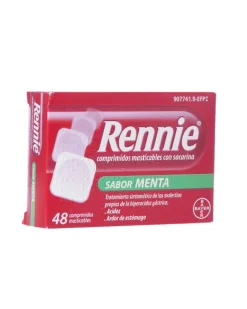 Rennie con Sacarina 48 Comprimidos Masticable