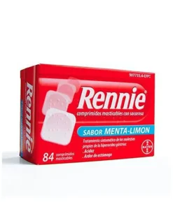 Rennie con Sacarosa 84 Comprimidos Masticable