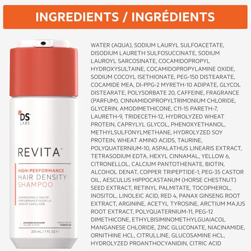 REVITA High Performace Champú Hair Desnsity 925ml