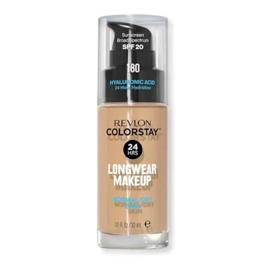 Revlon ColorStay Base Fluida Piel Normal-Seca 180 Sand Beige 30 ml