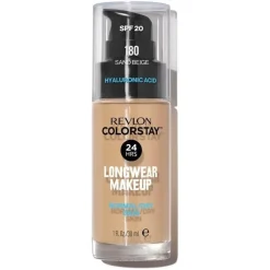 Revlon ColorStay Base Fluida Piel Normal-Seca 180 Sand Beige 30 ml