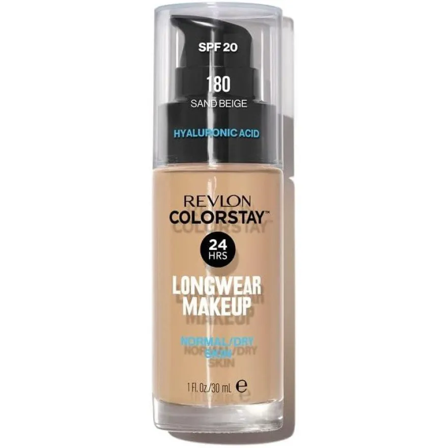 Revlon ColorStay Base Fluida Piel Normal-Seca 180 Sand Beige 30 ml