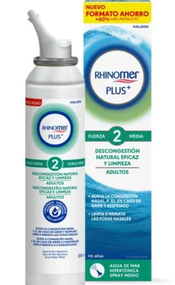 Rhinomer Plus+ F2 Solución Limpieza Nasal 200ml