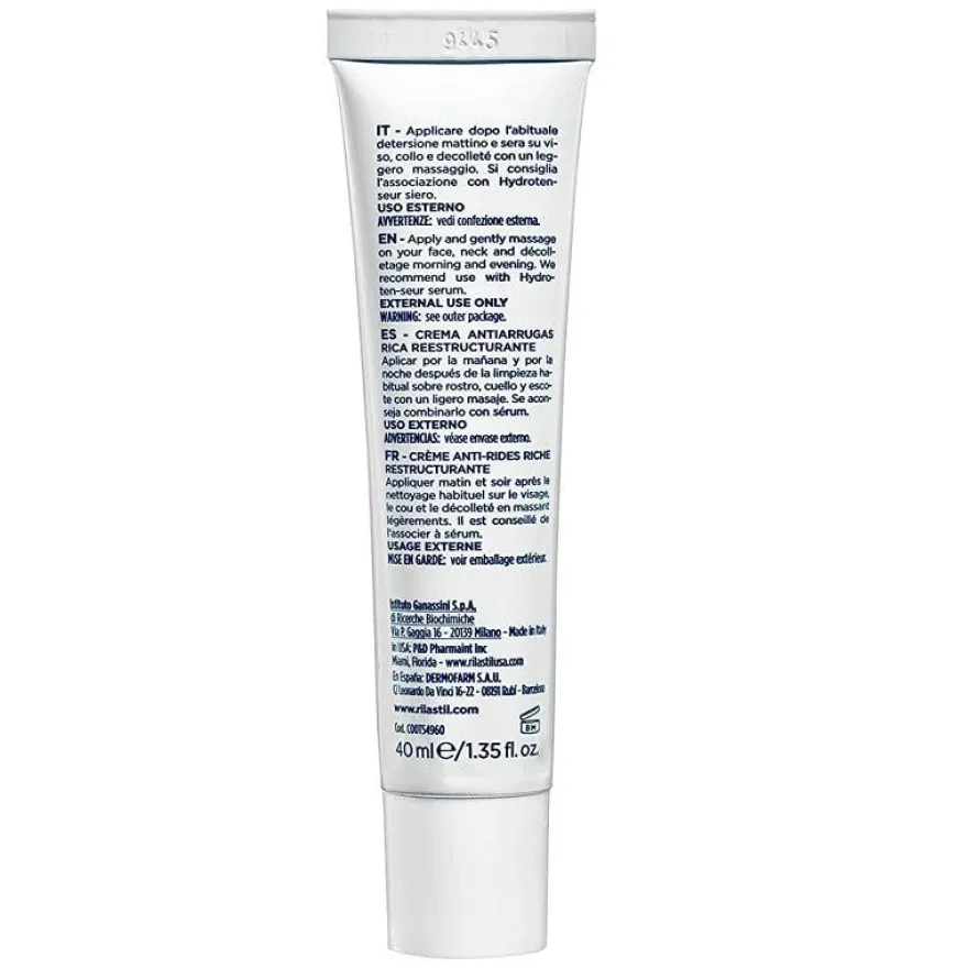 Rilastil Hydrotenseur Crema Rica Antiarrugas 40 ml
