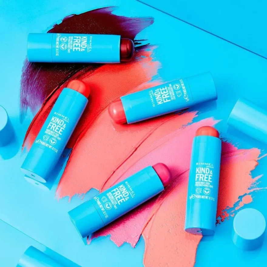 Rimmel London Kind & Free Multi Stick 002 Peachy Cheeks 1 unidad