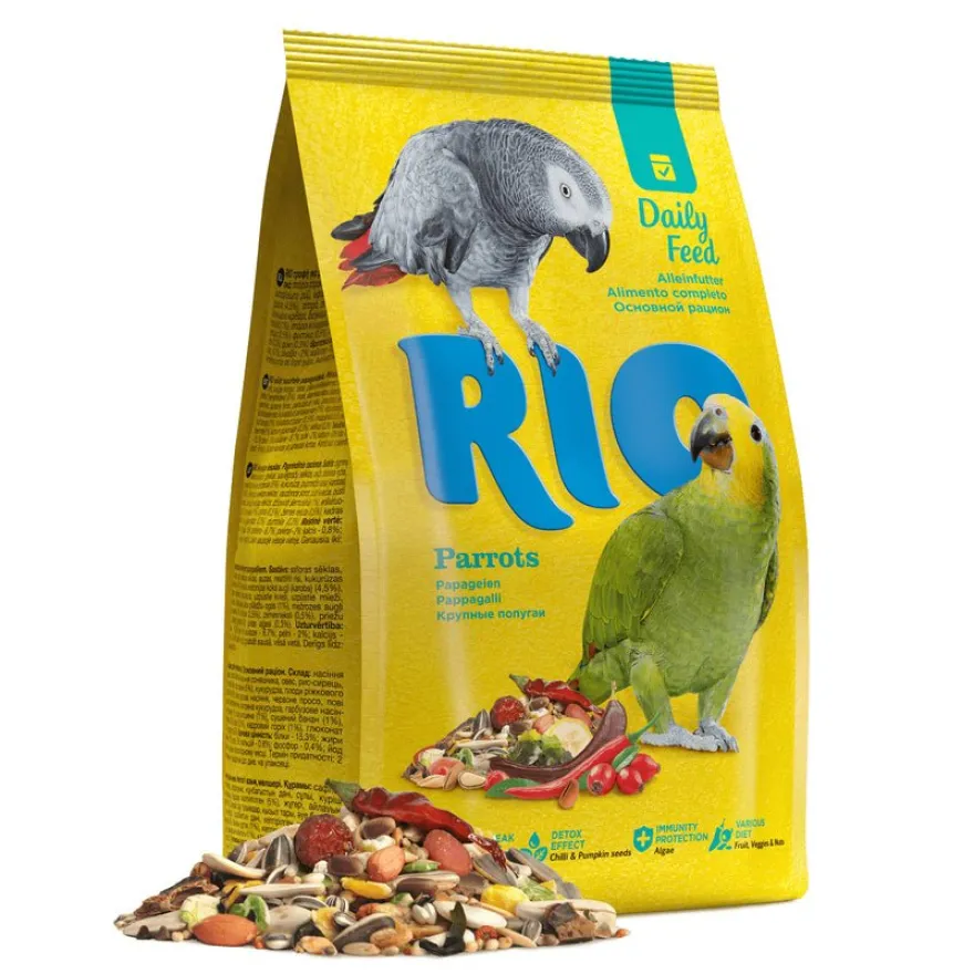 Rio Alimento para Grandes Periquitos 20000g