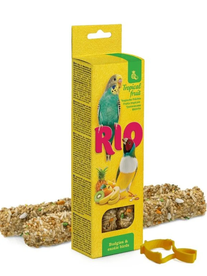 Rio Barritas Fruta Tropical para Aves 8 sticks 320g