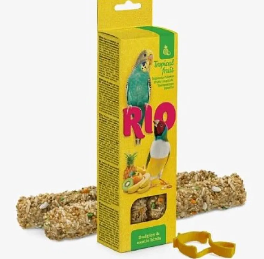 Rio Barritas Fruta Tropical para Aves 8 sticks 320g