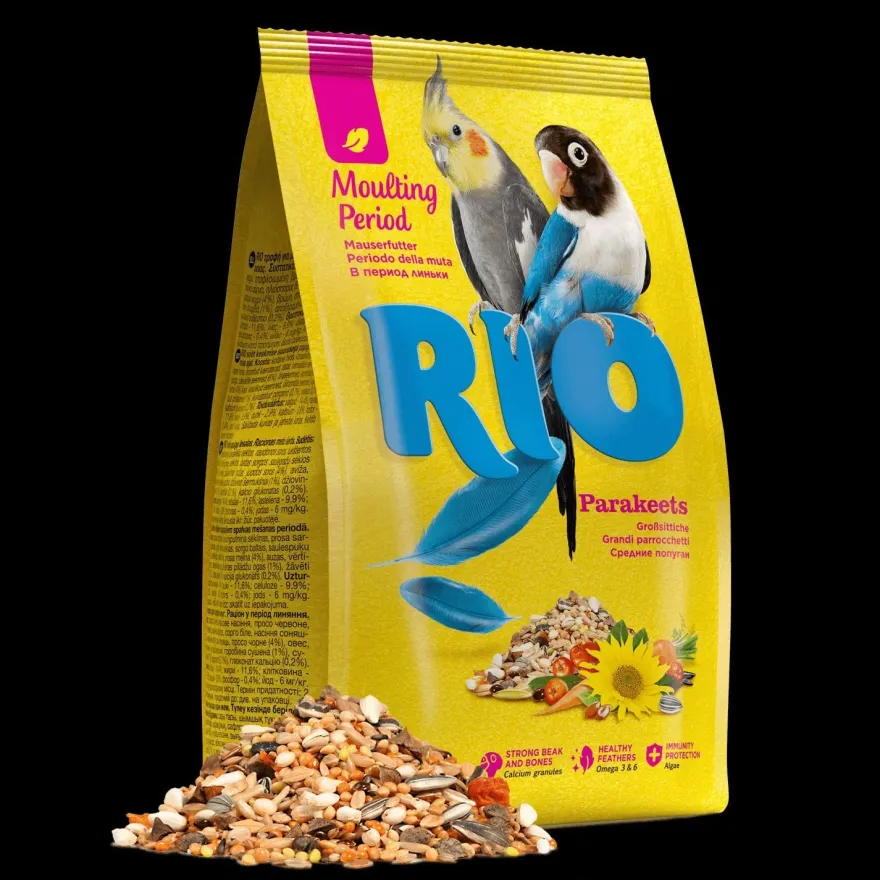 Rio Cotorras Período de Muda Alimento Seco 500g