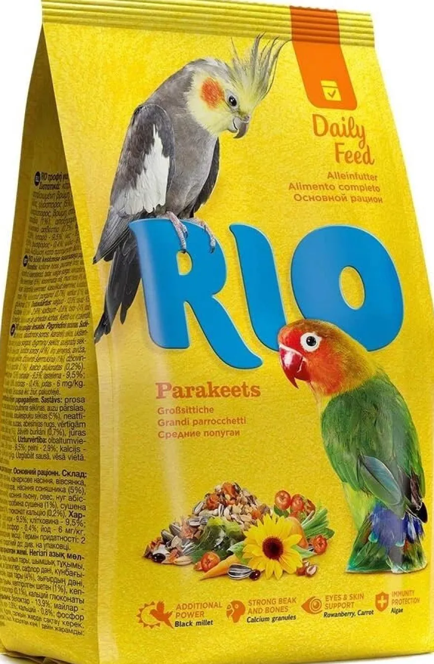 RIO Pequeñas Cotorras Alimento Seco 1kg