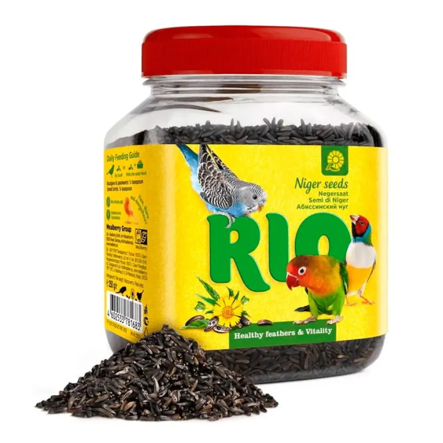 Rio Semillas De Niger Snacks Pájaros 250g