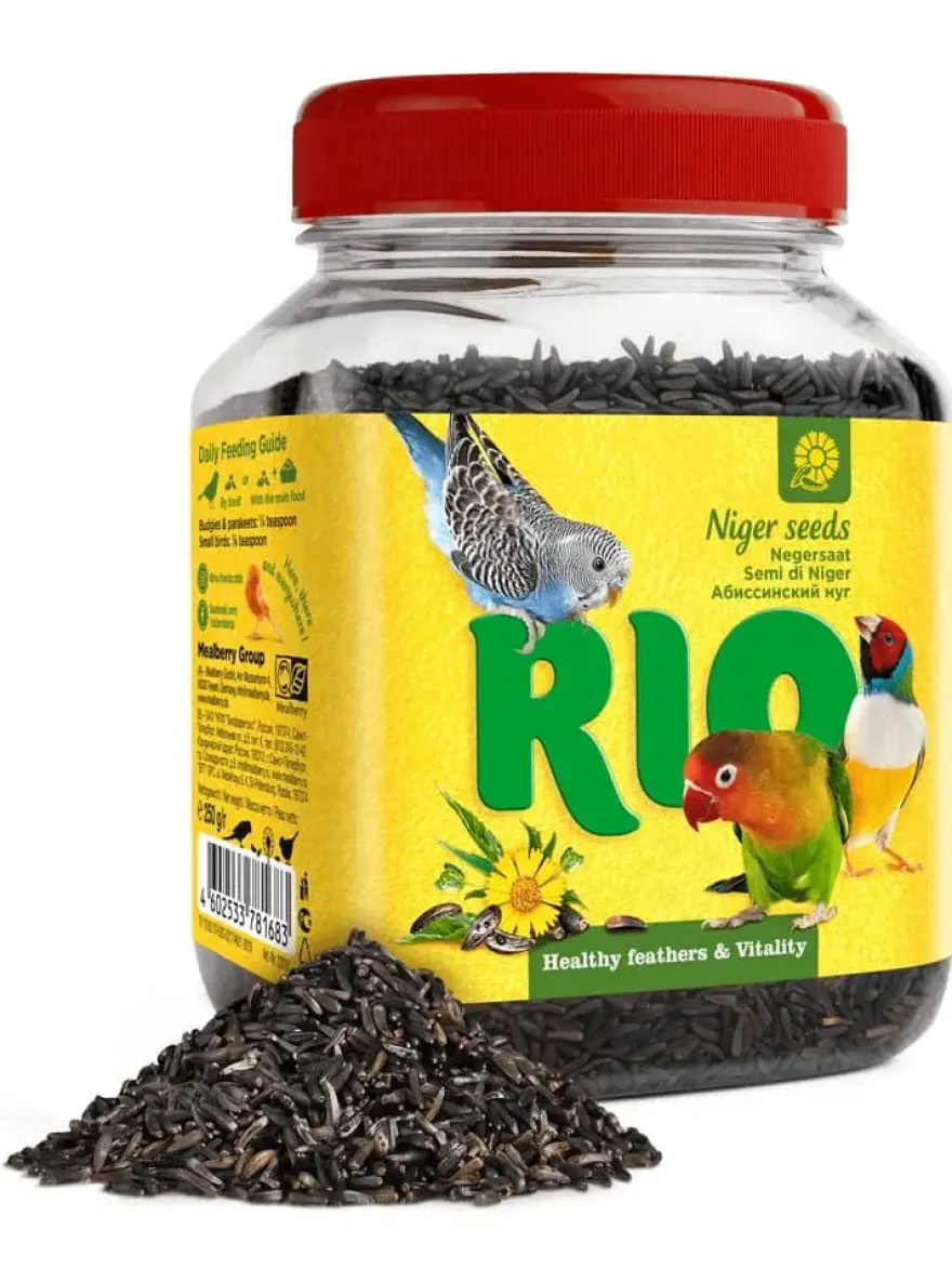 Rio Semillas De Niger Snacks Pájaros 250g