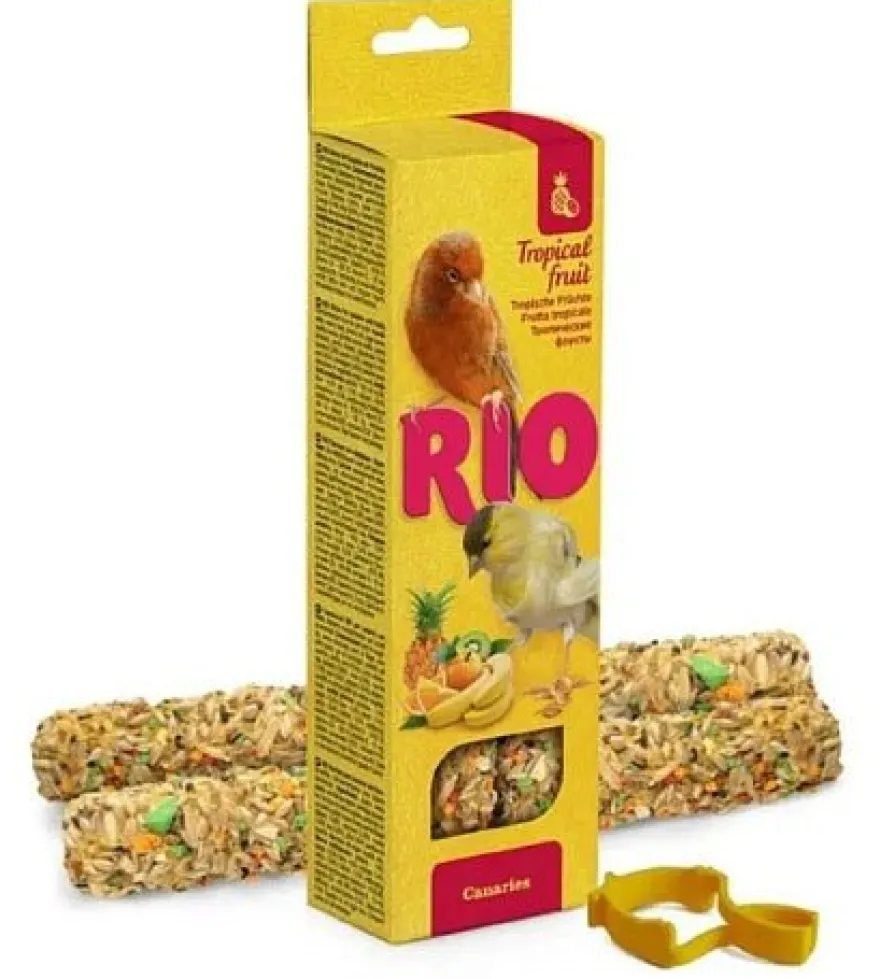 Rio Sticksfruta Tropical Canarios 8 palitos 320g