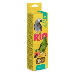 Rio Sticks Fruta y Bayas para Loros 2 barras 180g