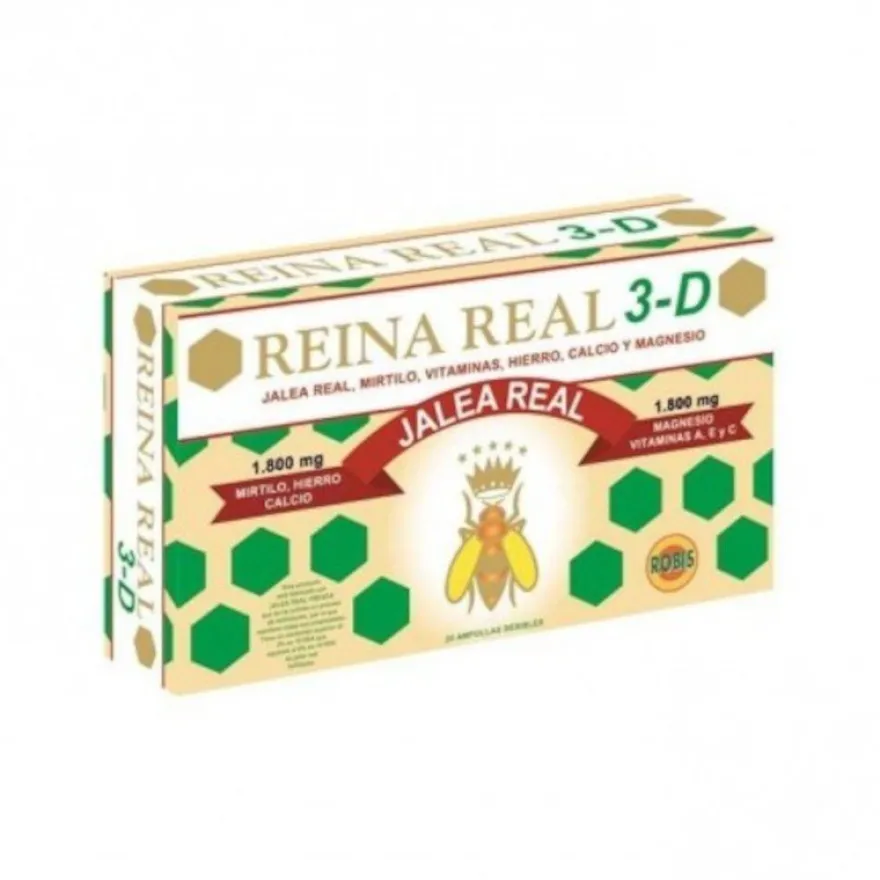 Robis Reina Real 3D 20 Ampollas