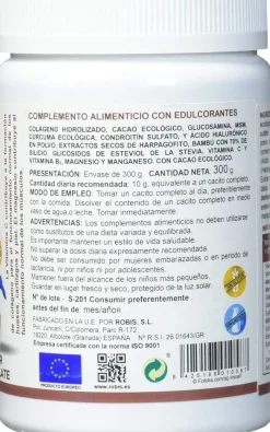 Robis Super Colágeno Hidrolizado Chocolate 300 g