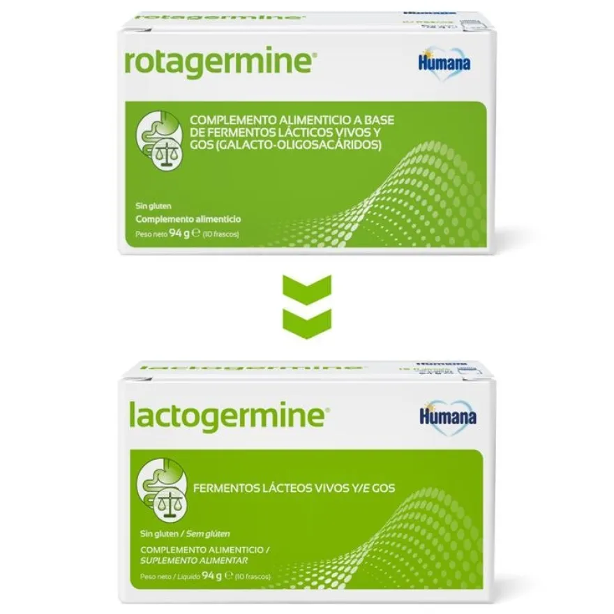 ROTAGERMINE Probióticos DUPLO 2x10 Frascos