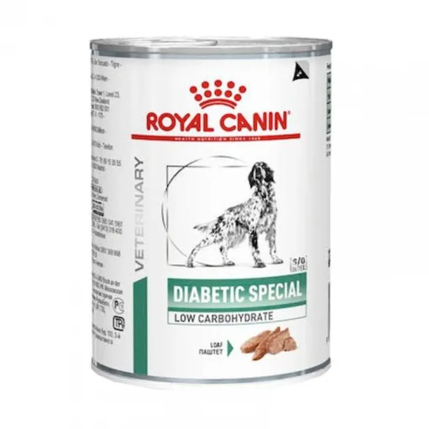 Royal Canin Diabetic Special Low Carbohydrate Loaf Comida húmeda para perros 12 ud