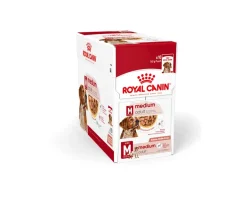Royal Canin Medium Adult Comida Húmeda para Perros 10 sobres de 140g