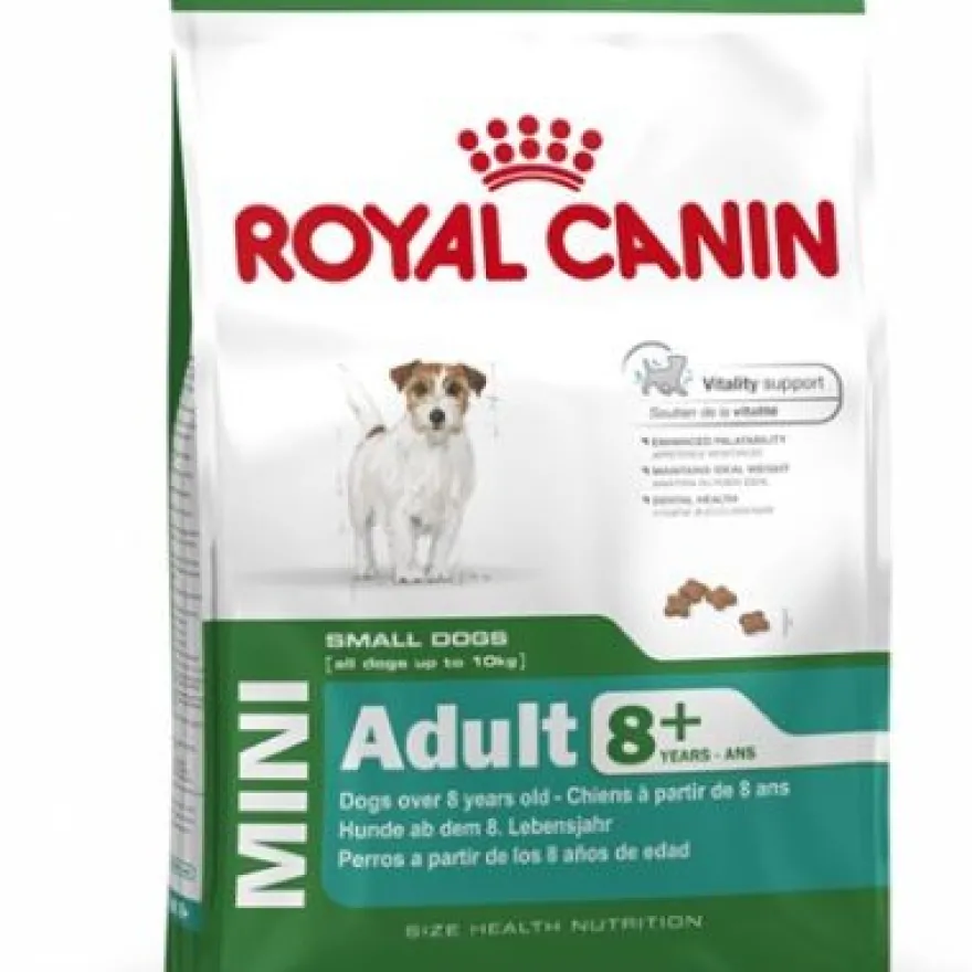 Royal Canin Mini Adult 8+ Croquetas para Perros 4Kg
