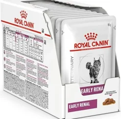 Royal Canin Vet Feline Early Renal Comida para Gatos Dietética en Caja 12x85g