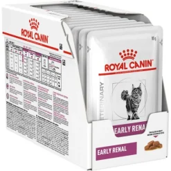 Royal Canin Vet Feline Early Renal Comida para Gatos Dietética en Caja 12x85g