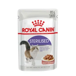 Royal Feline Adult Sterilised Salsa Pouch Caja 12x85g