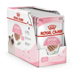 Royal Feline Kitten Pate Comida Húmeda 12 sobres de 85g