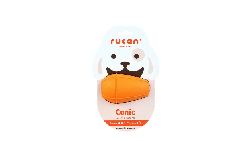 Rucan Conic Naranja Juguete interactivo 144g