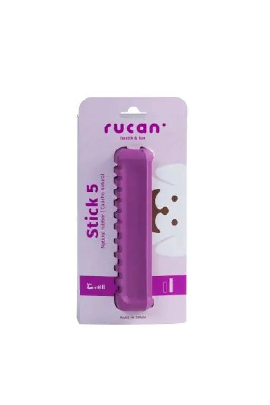 Rucan Stick 5 Juguete Interactivo para Perros Violeta 225g