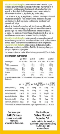 Salus Vitamina B Komplex 250 ml