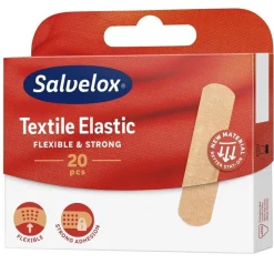SALVELOX Textil Elástico 20 Apósitos de Tela Flexible