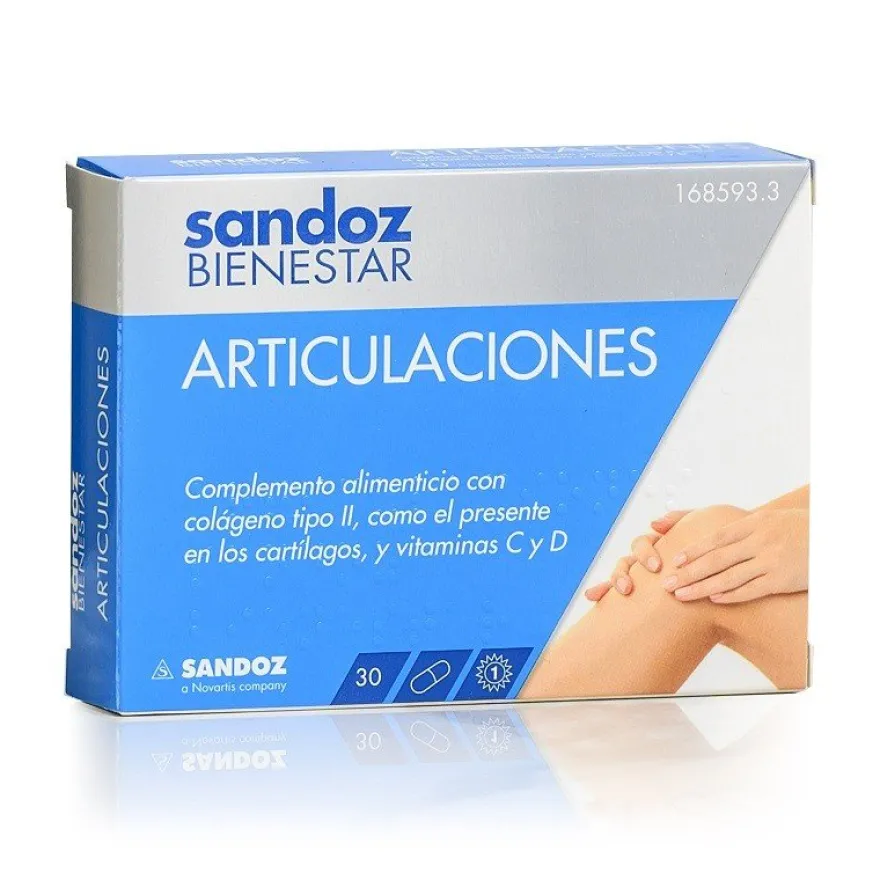 SANDOZ Bienestar Articulaciones 30 Cápsulas