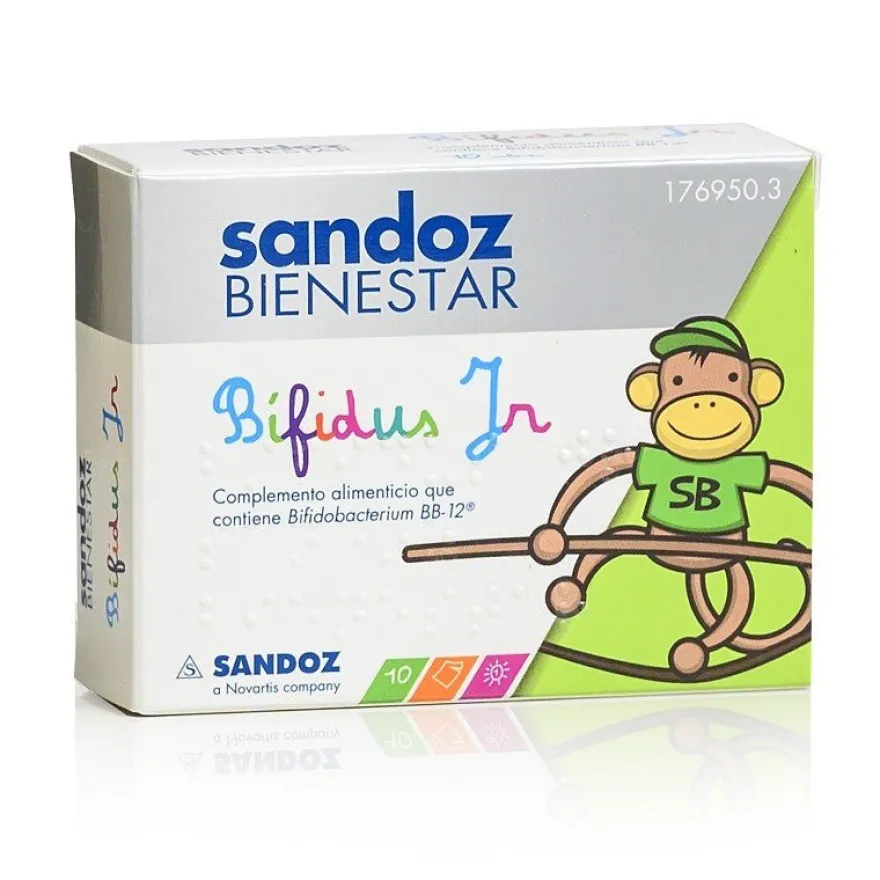 SANDOZ Bienestar Bifidus Jr 10 Sobres