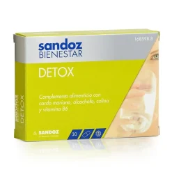 SANDOZ Bienestar Detox 30 Cápsulas