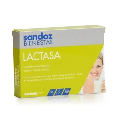 SANDOZ Bienestar Lactasa 30 Cápsulas