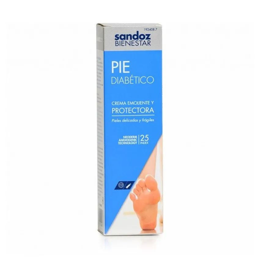 SANDOZ Bienestar Pie Diabético Crema Protectora 100ml