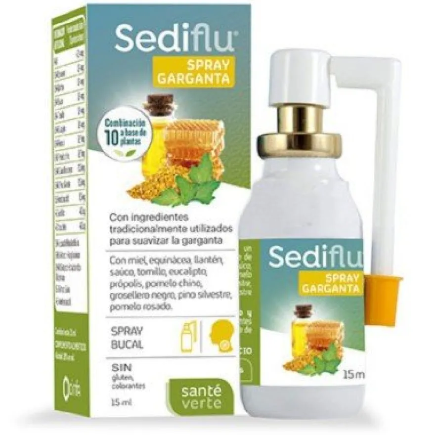 Santé Verte Sediflu Spray Garganta 15ml