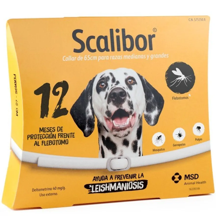 Scalibor Collar Antiparasitario Perros Grandes 65 cm
