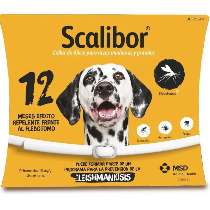 Scalibor Collar Antiparasitario Perros Grandes 65 cm