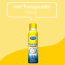 SCHOLL Fresh Step Desodorante Pies Spray Anti Transpirante 150ml