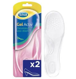 SCHOLL Plantilla Gel Activ Tacón Uso Diario 2uds.